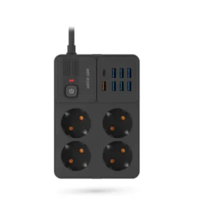 Prise de courant Green Lion 7 ports USB chez Mr Solde Cameroun